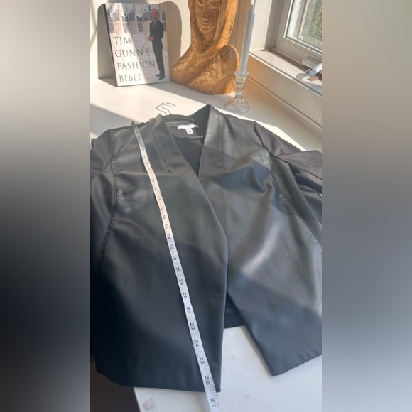 Leather cardigan/Blazer us16 - Picture 15 of 16